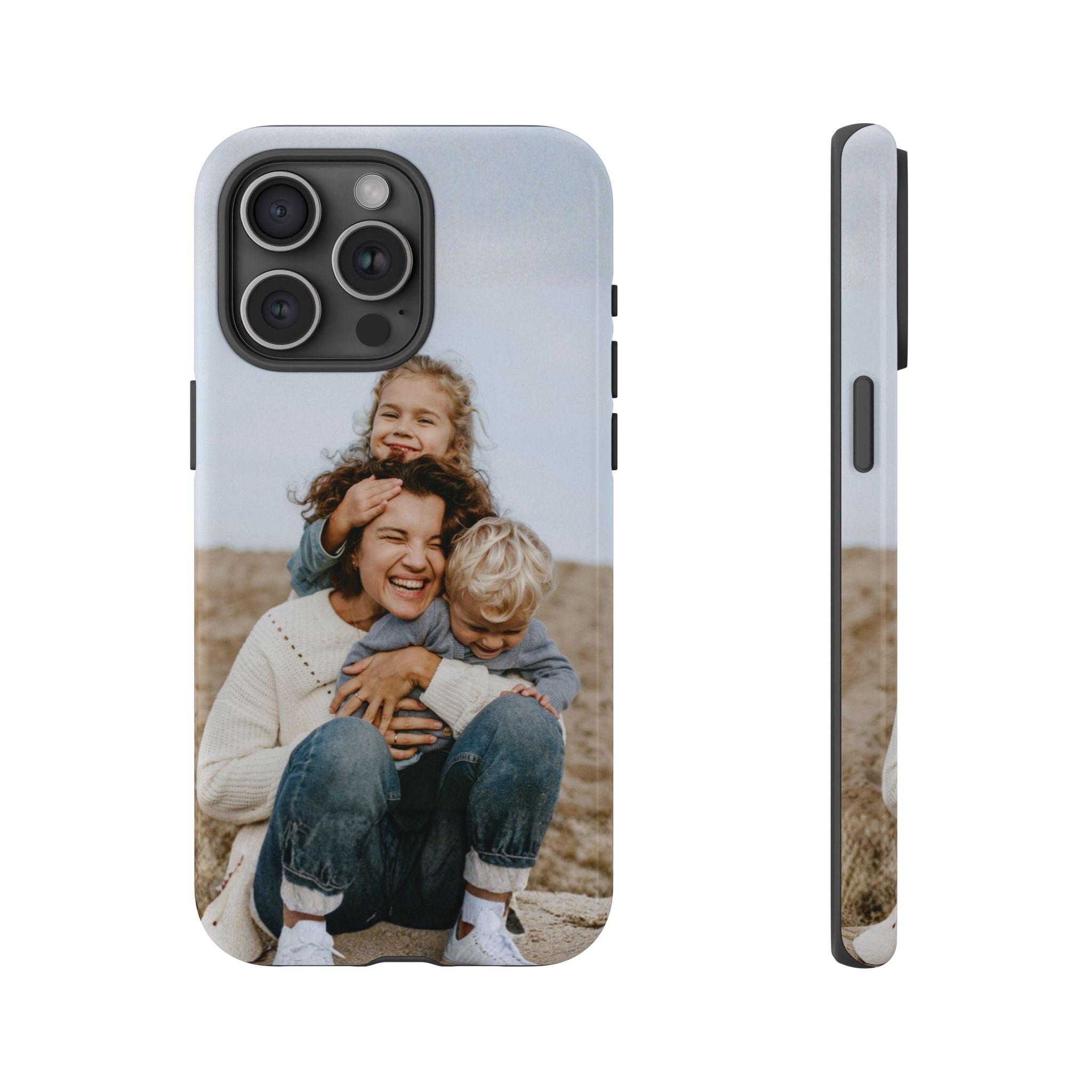 MOMENTS – Personalisierte Foto Handyhülle mit Dual-Layer-Schutz