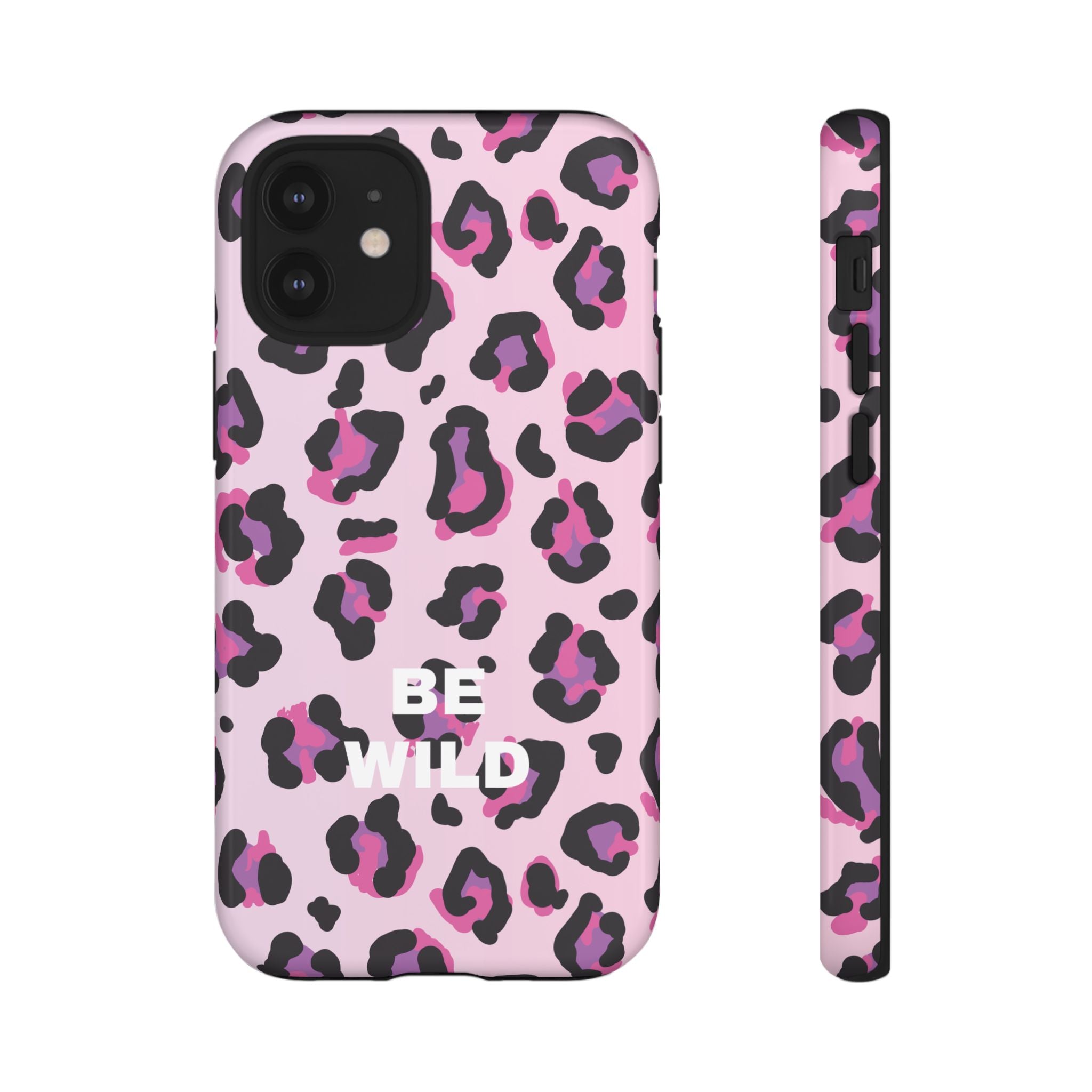 PINK LEO – Personalisierte Handyhülle mit Dual-Layer-Schutz