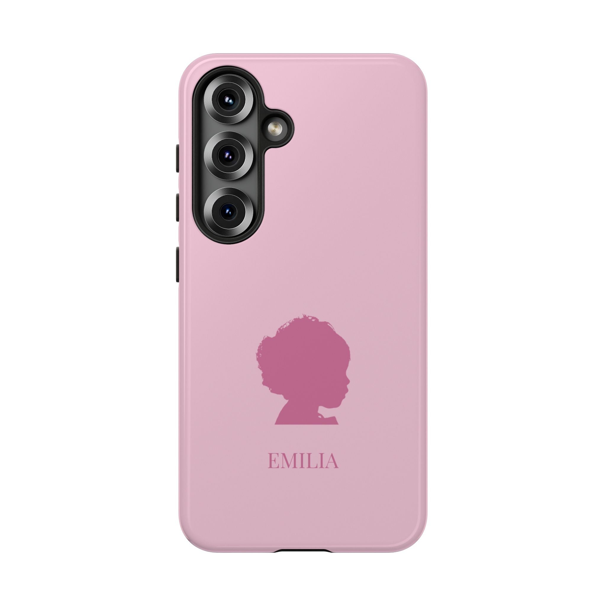 SILHOUETTE ROSE – Personalisierte Handyhülle mit Dual-Layer-Schutz
