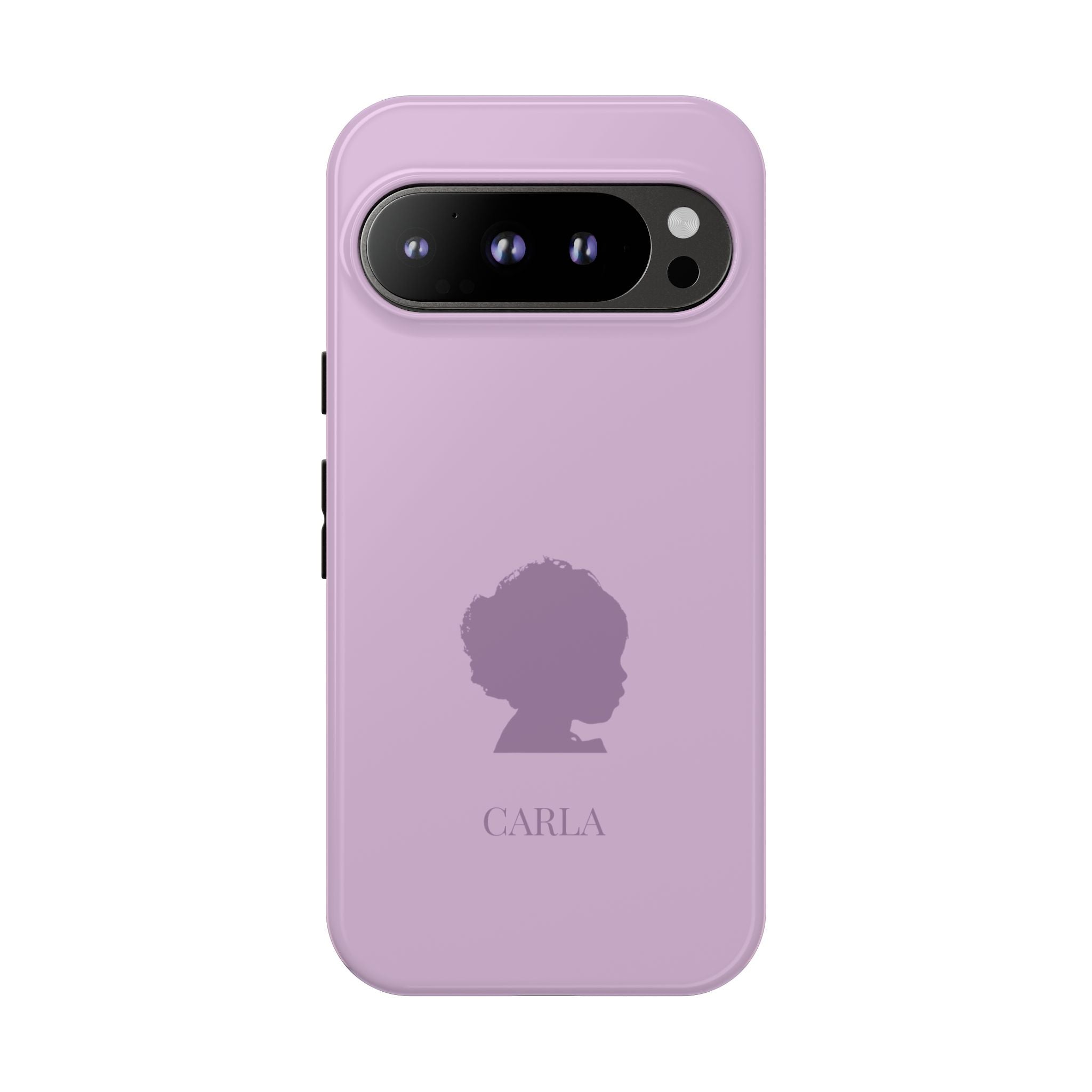 SILHOUETTE LAVENDEL – Personalisierte Handyhülle mit Dual-Layer-Schutz
