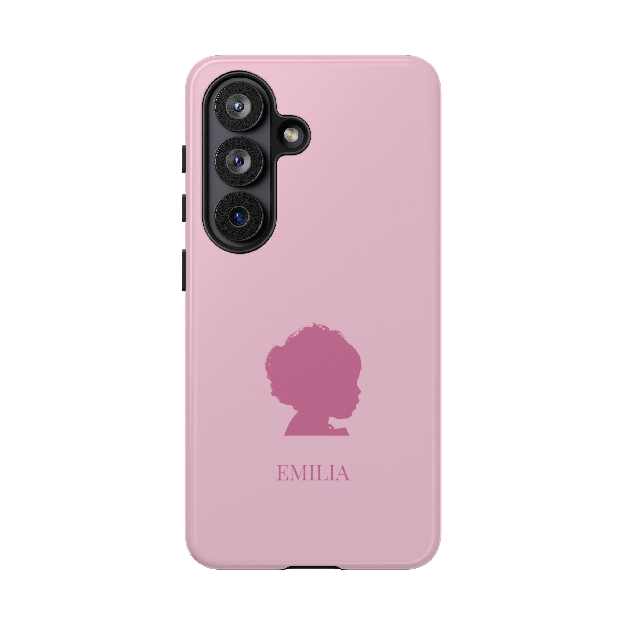 SILHOUETTE ROSE – Personalisierte Handyhülle mit Dual-Layer-Schutz