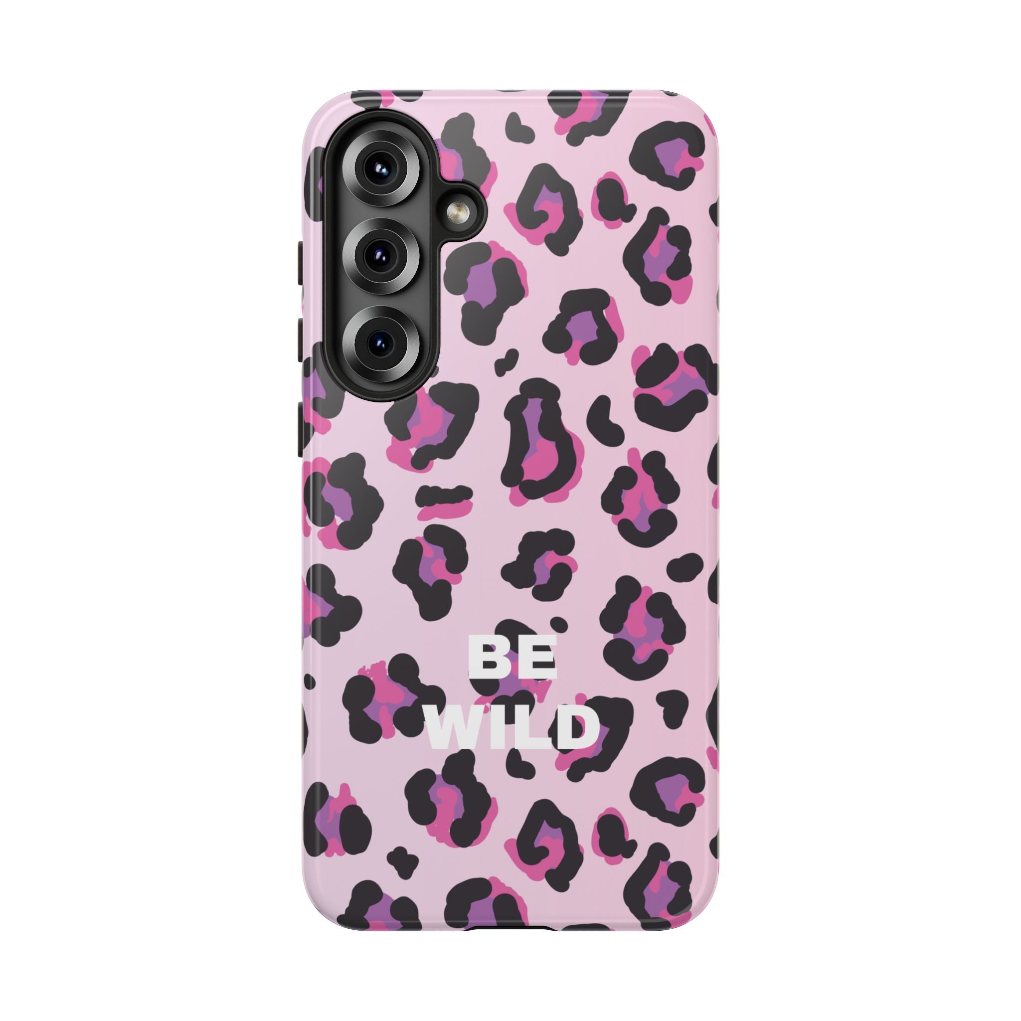 PINK LEO – Personalisierte Handyhülle mit Dual-Layer-Schutz