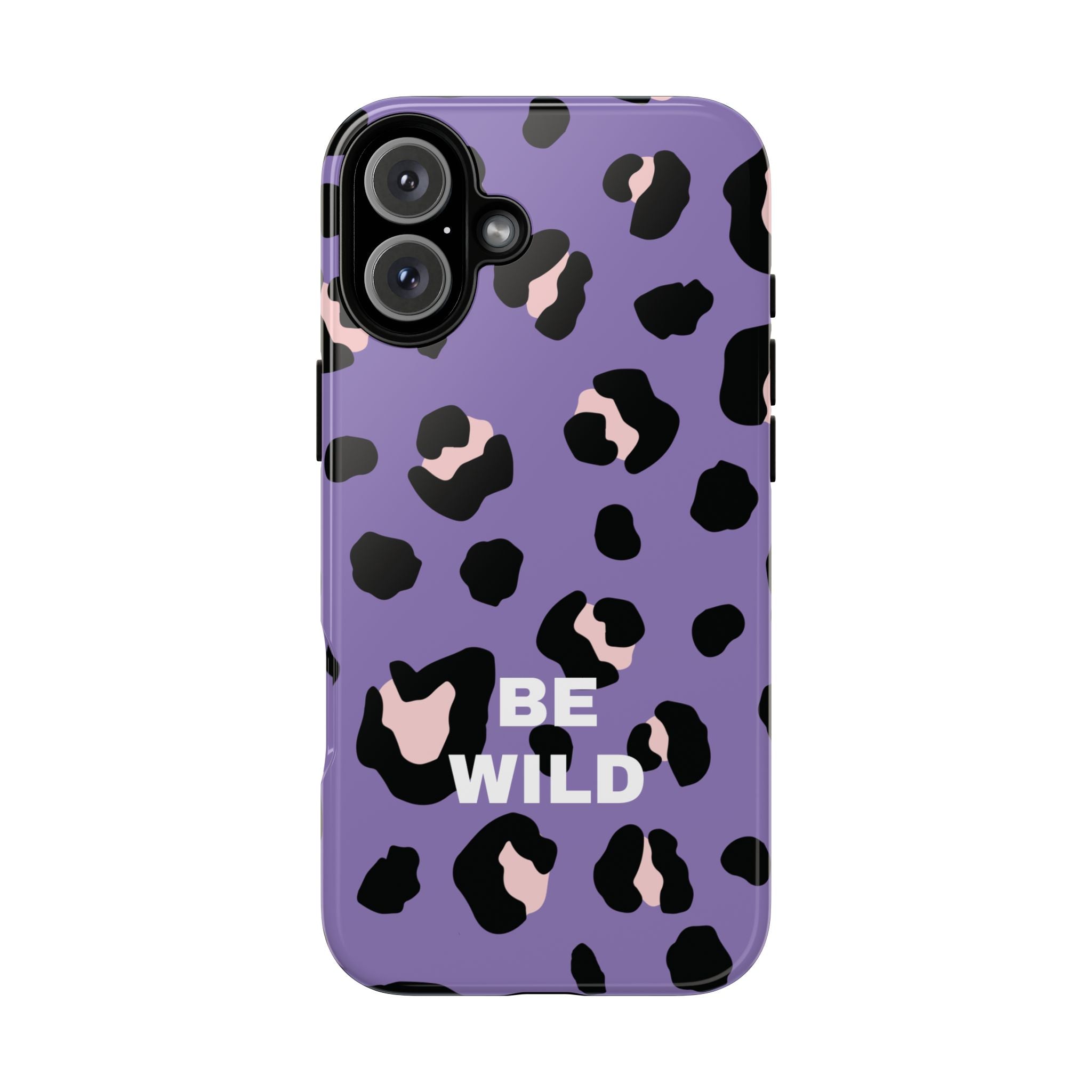 PURPLE LEO – Personalisierte Handyhülle mit Dual-Layer-Schutz